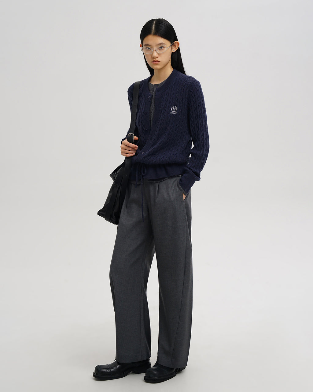 Hoshina Tailored Wool Trousers