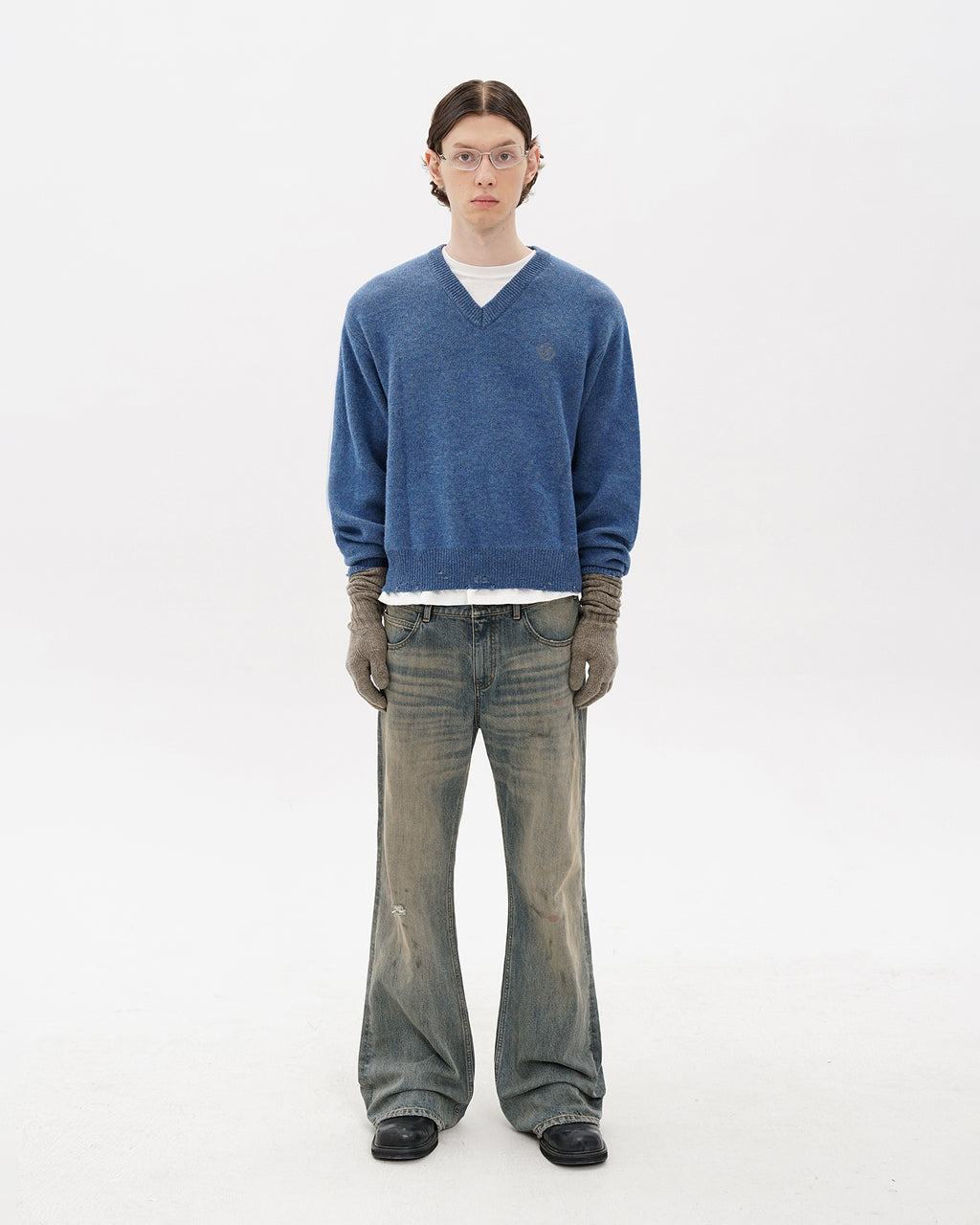 Doubleface Layered Itsuma Wool Knit
