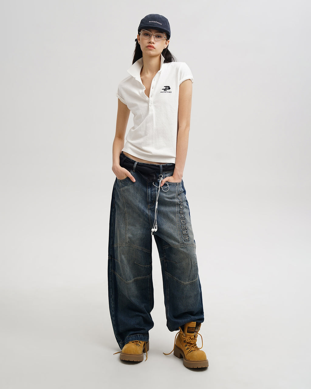 Y2K Washed Blue Denim