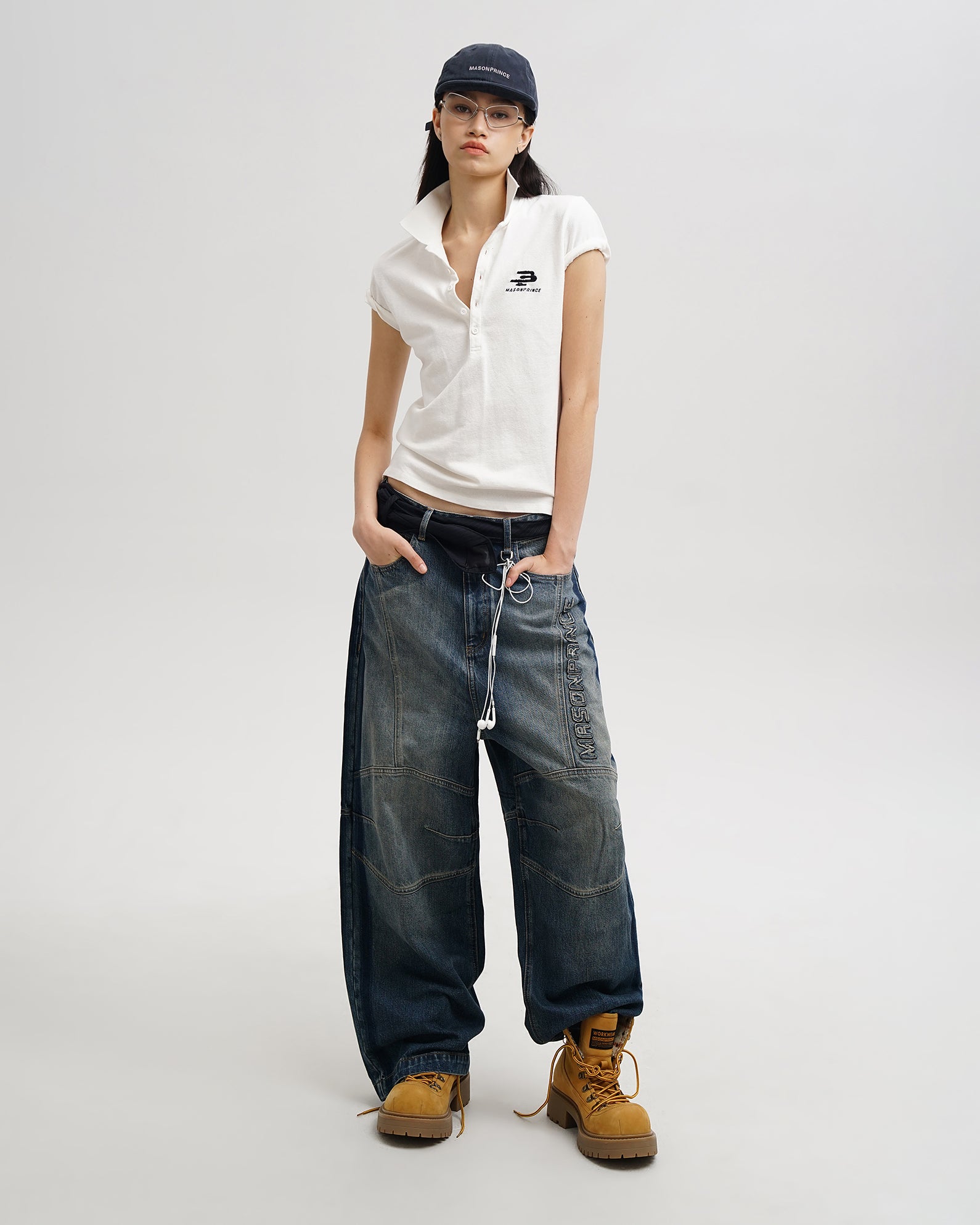 Y2K Washed Blue Denim