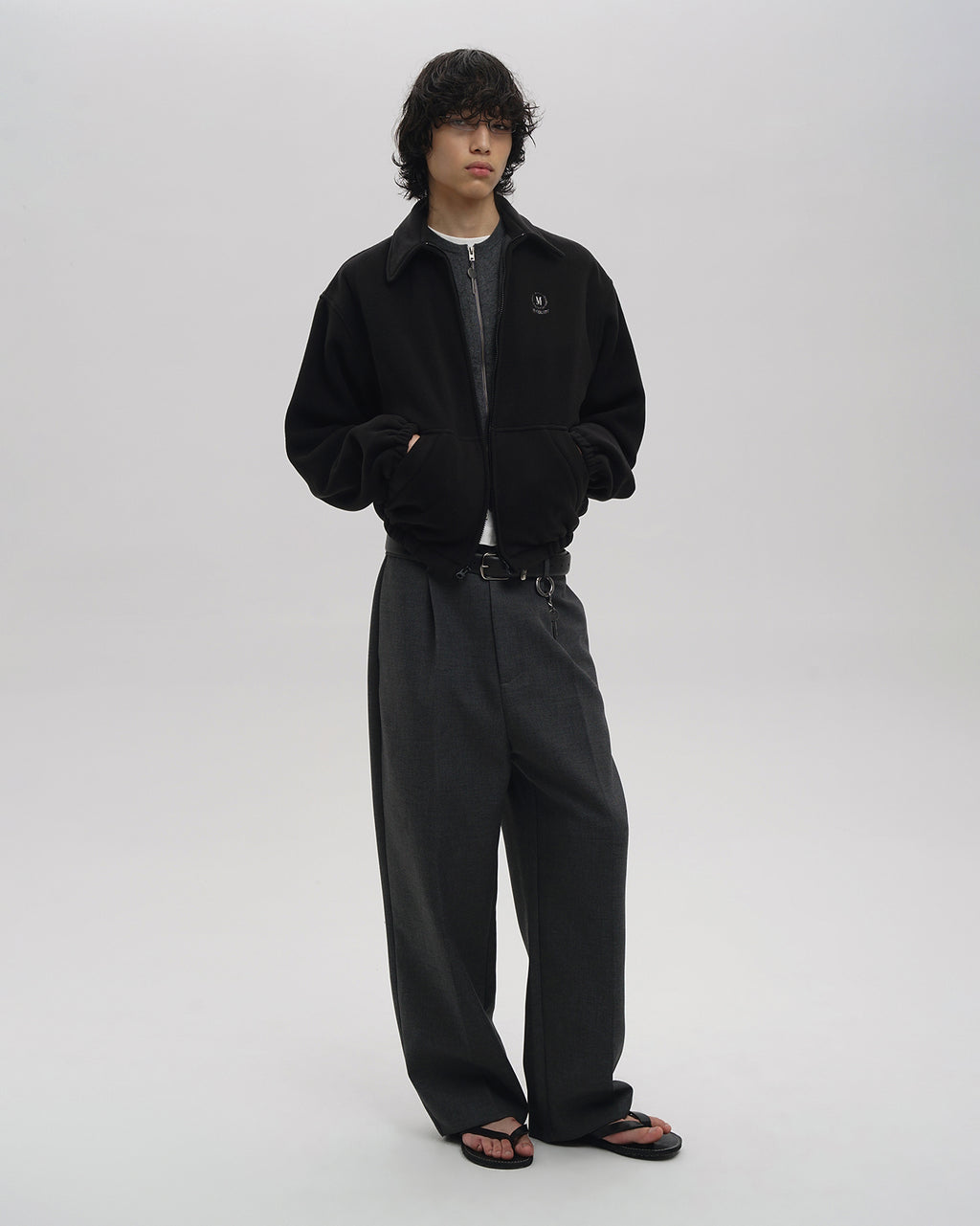 Key Wool Blend Trousers