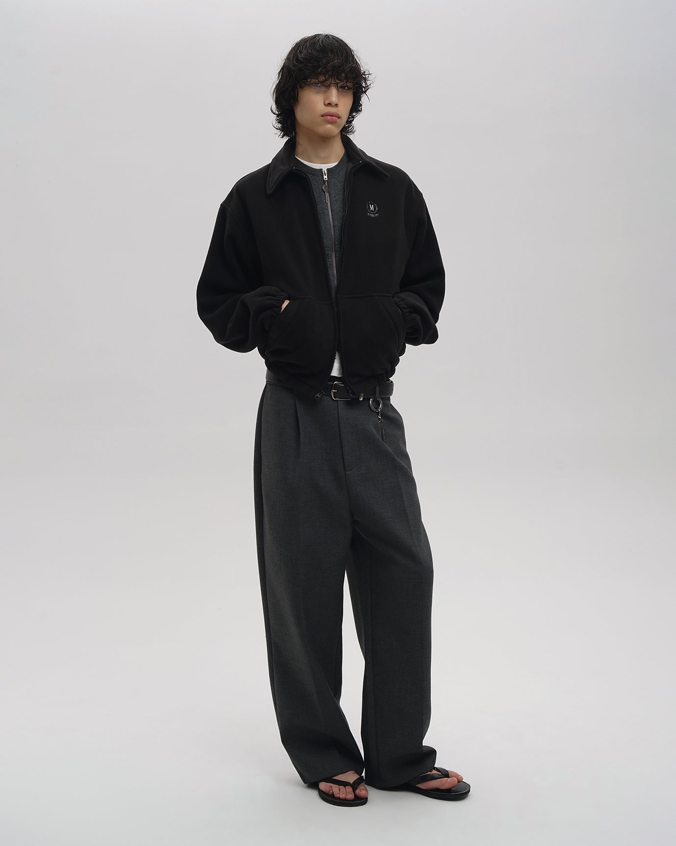 Key Wool Blend Trousers