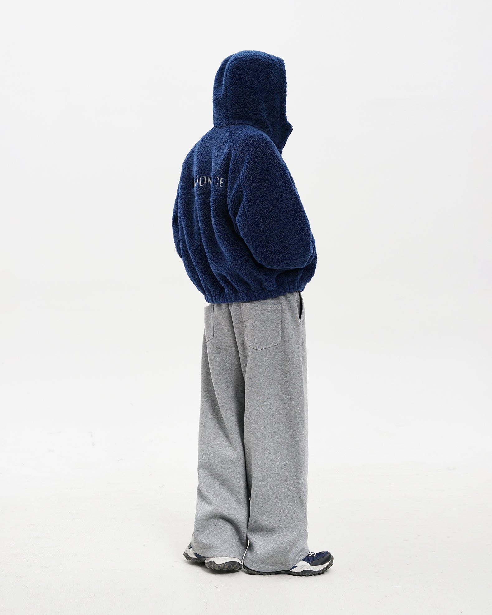 Anti-Static Sherpa Zip Hood Jacket