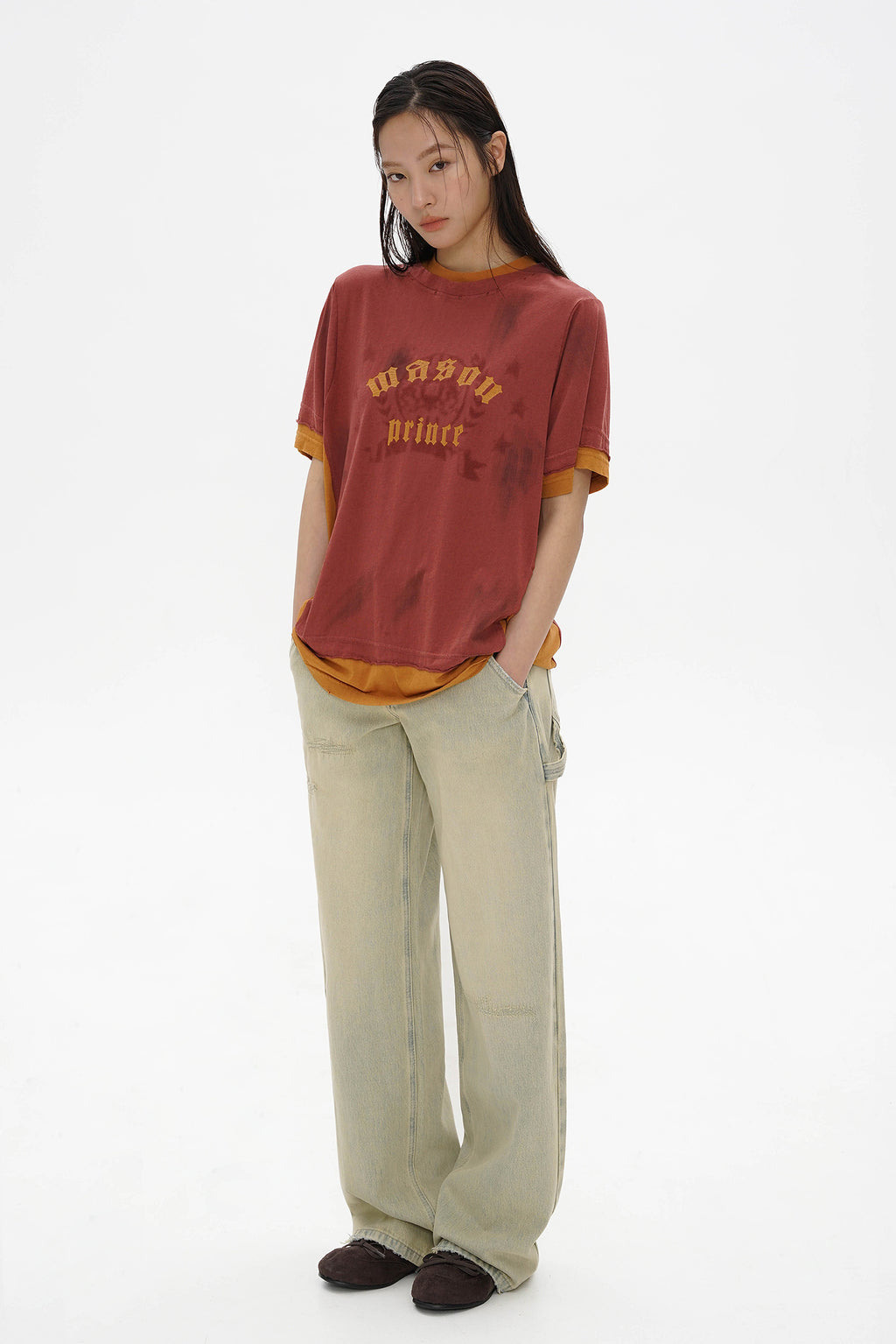 90S Contrast Tee-Shirt