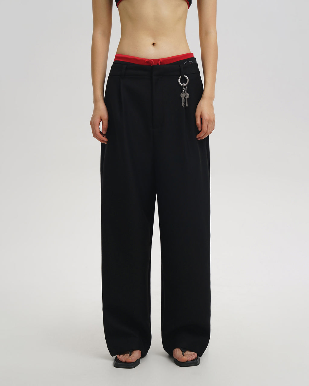 Key Wool Blend Trousers