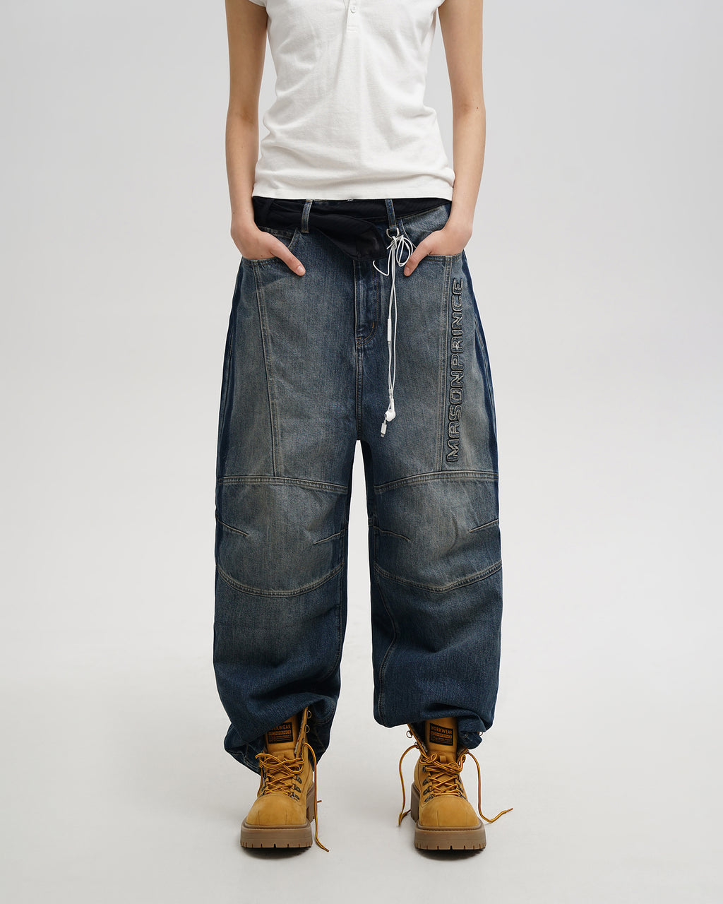 Y2K Washed Blue Denim