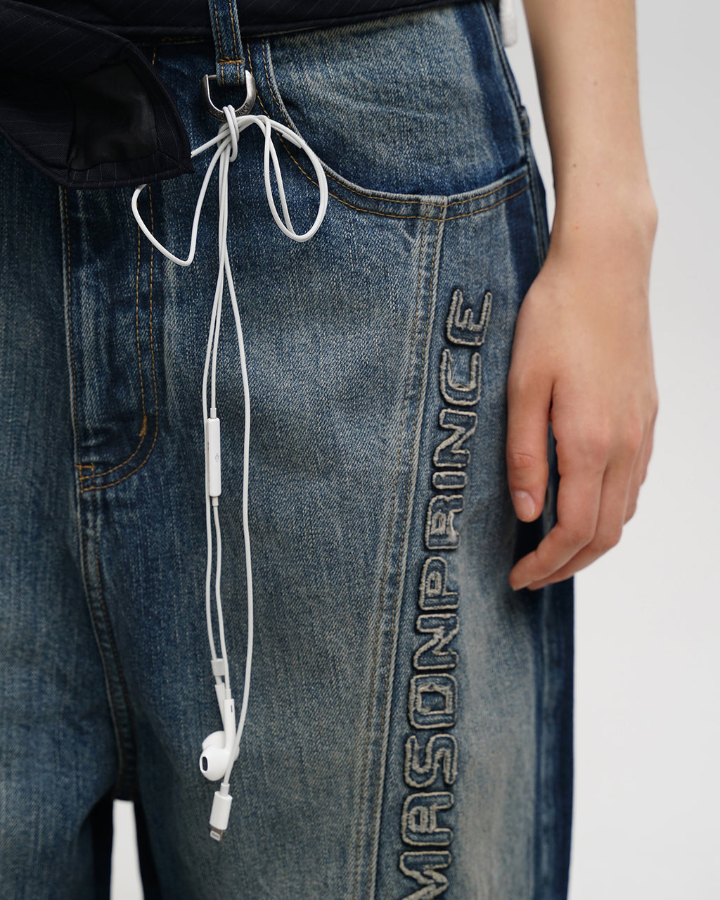 Y2K Washed Blue Denim