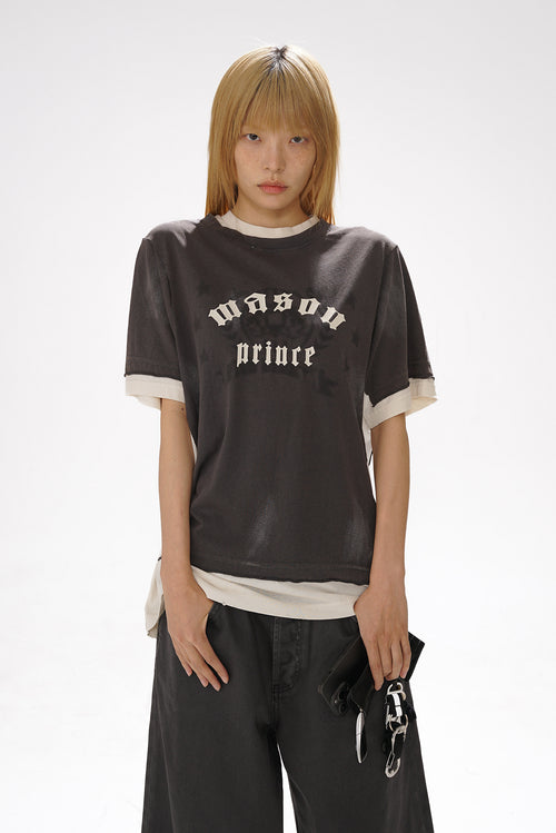 90S Contrast Tee-Shirt