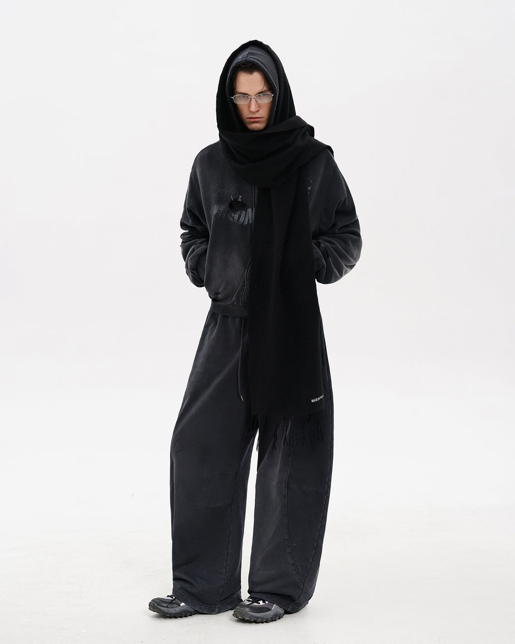 Iron Grey Cocoon Hoodie