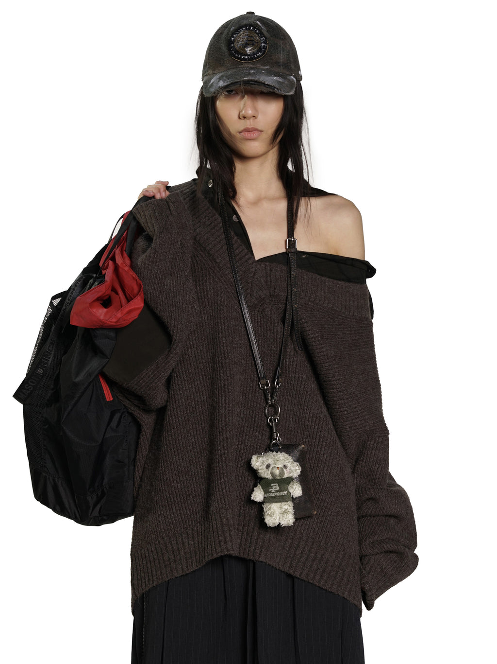 Shirt Wool V-neck Jumper