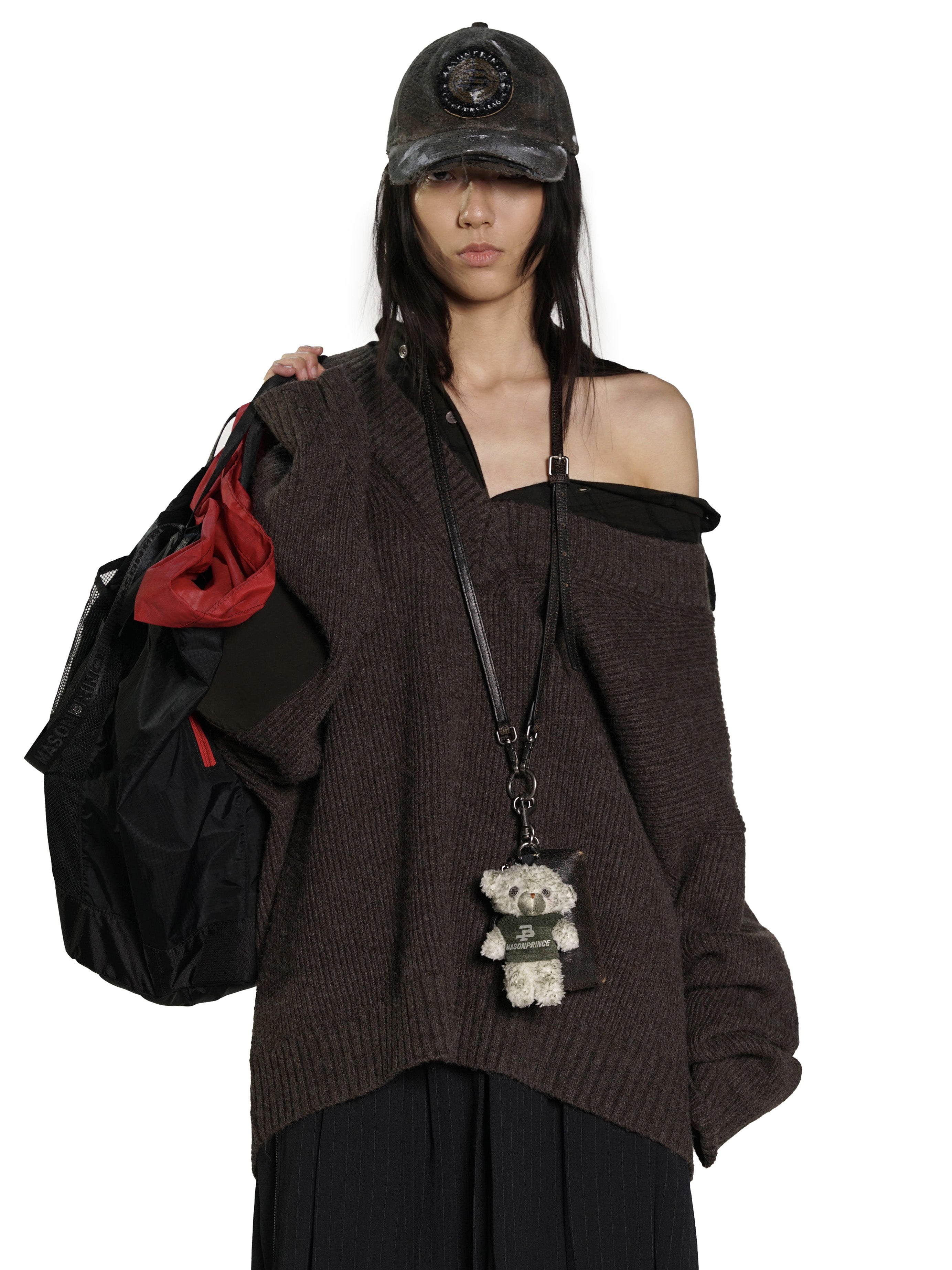 Shirt Wool V-neck Jumper