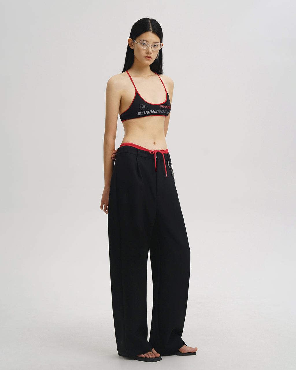 Key Wool Blend Trousers