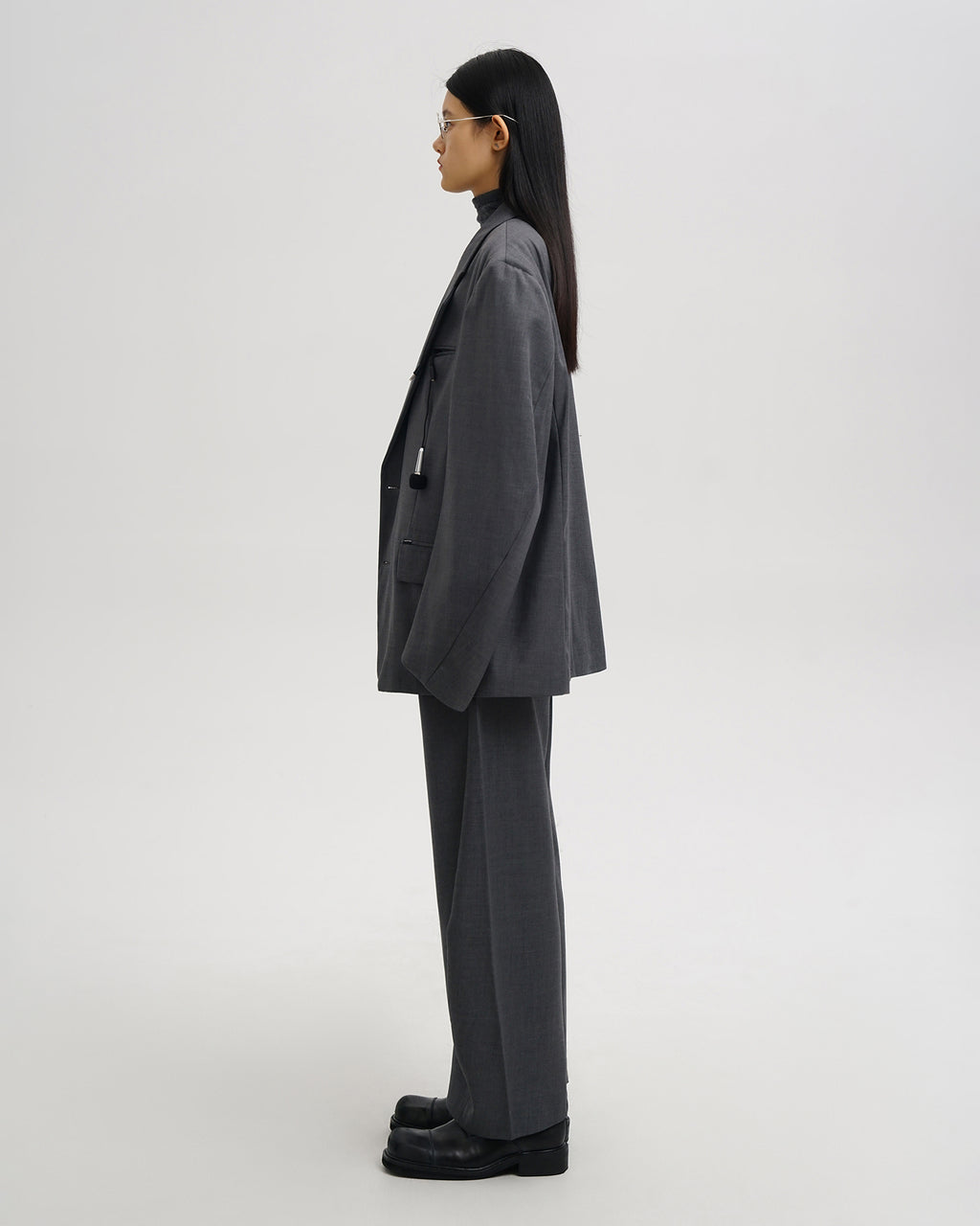 Hoshina Tailored Wool Trousers