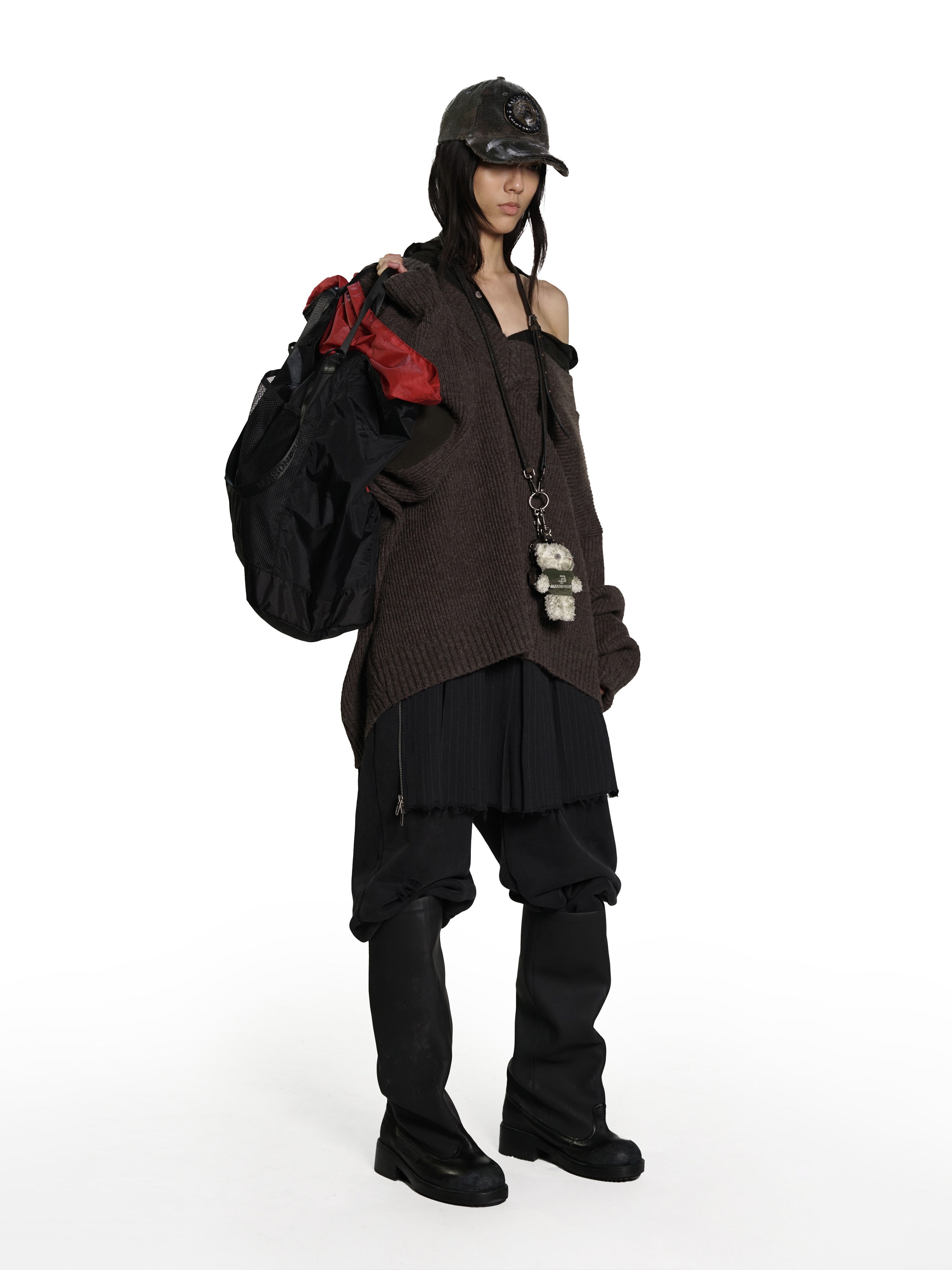 Shirt Wool V-neck Jumper