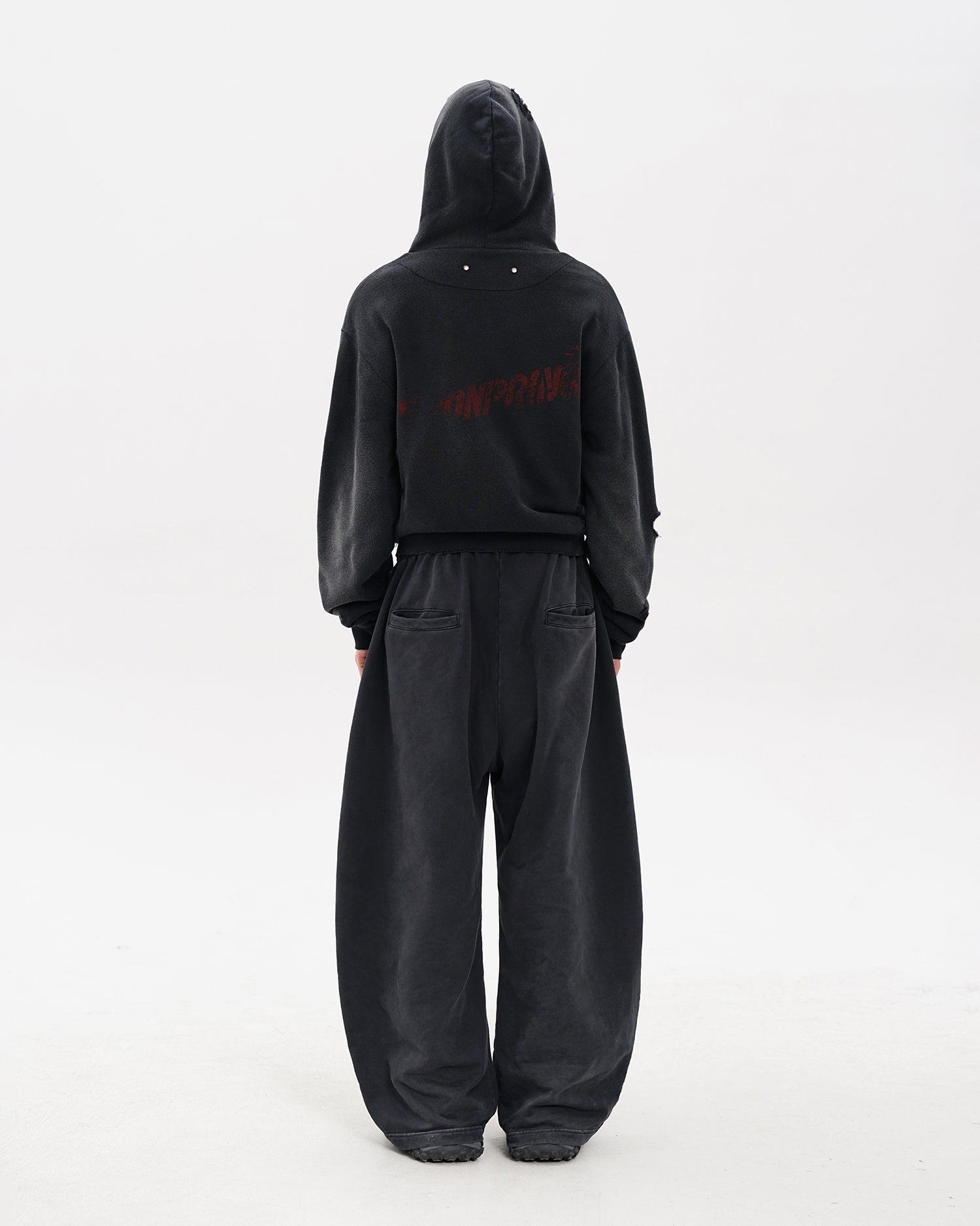 Iron Grey Cocoon Hoodie