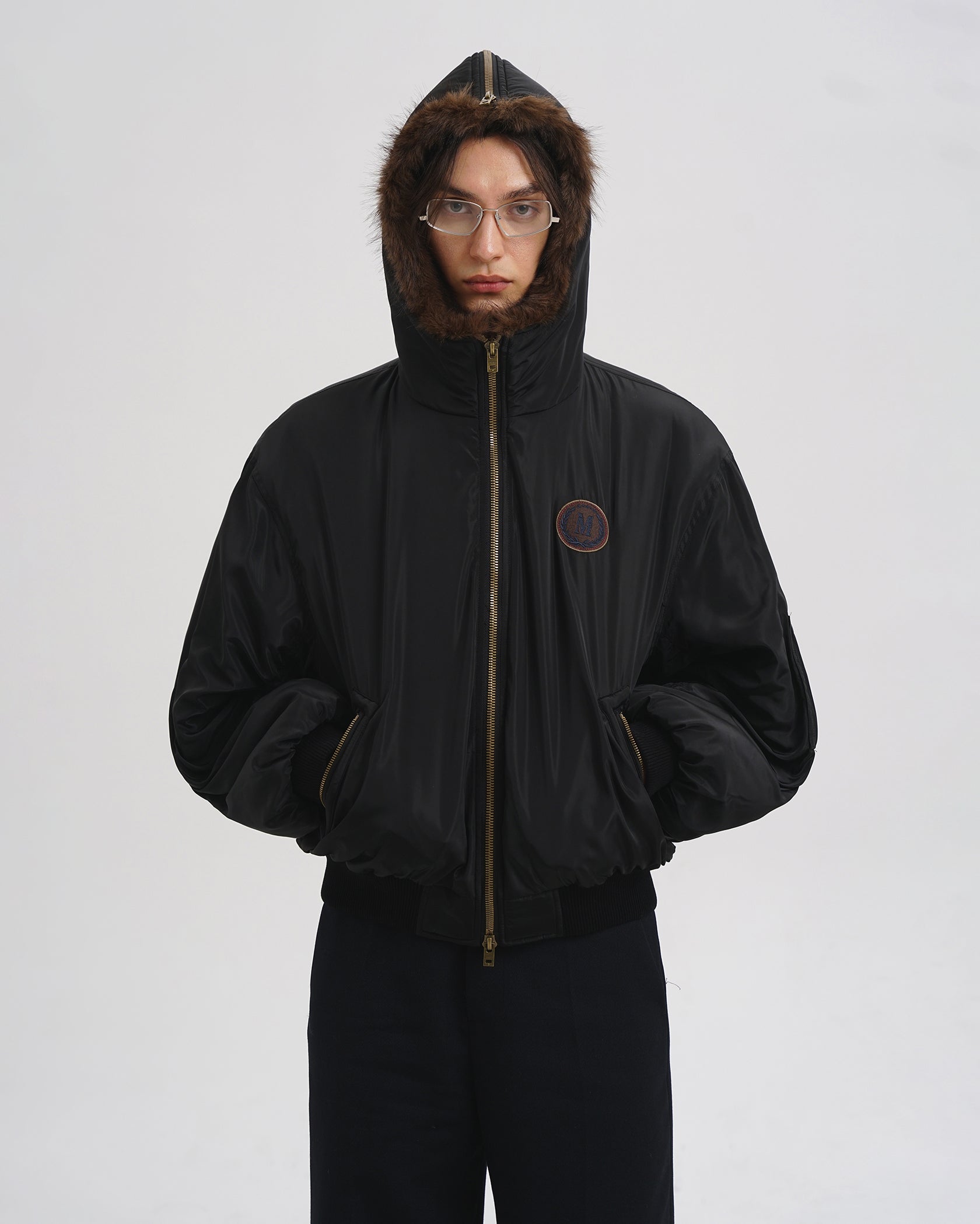 Vintage Academy Bomber Jacket