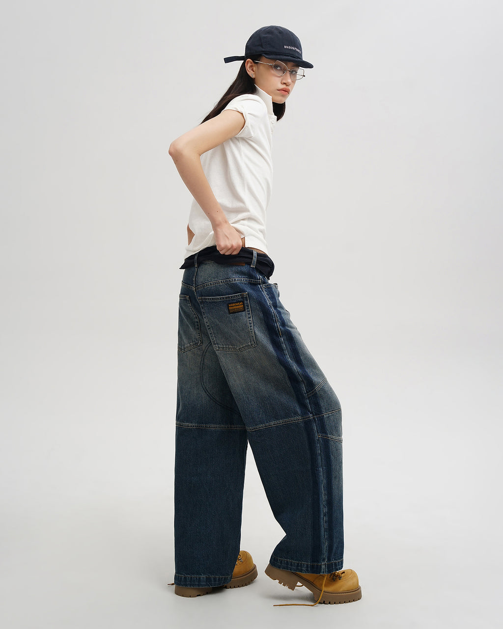 Y2K Washed Blue Denim