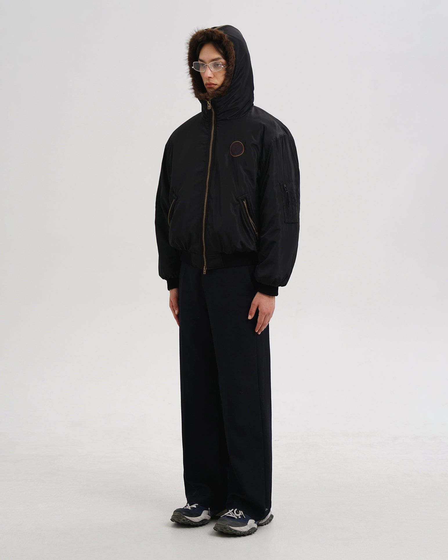 Vintage Academy Bomber Jacket