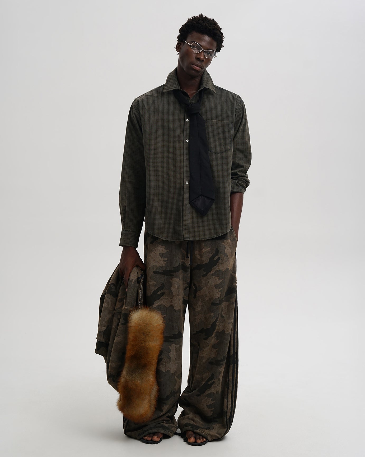 Fox Fur Camo Trackpants