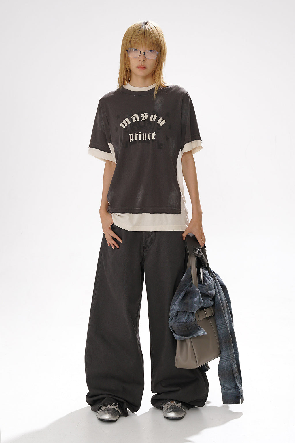 90S Contrast Tee-Shirt