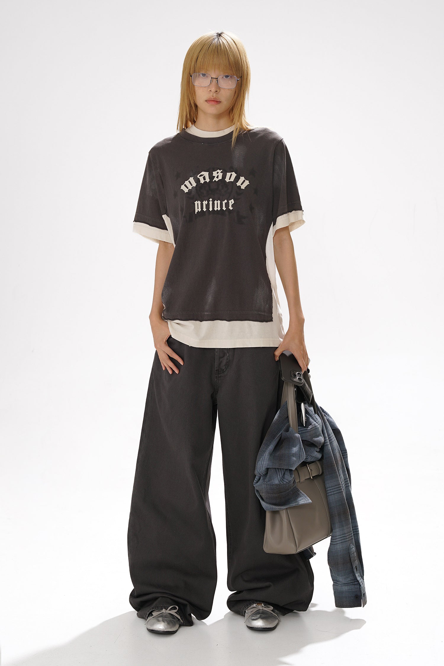 90S Contrast Tee-Shirt