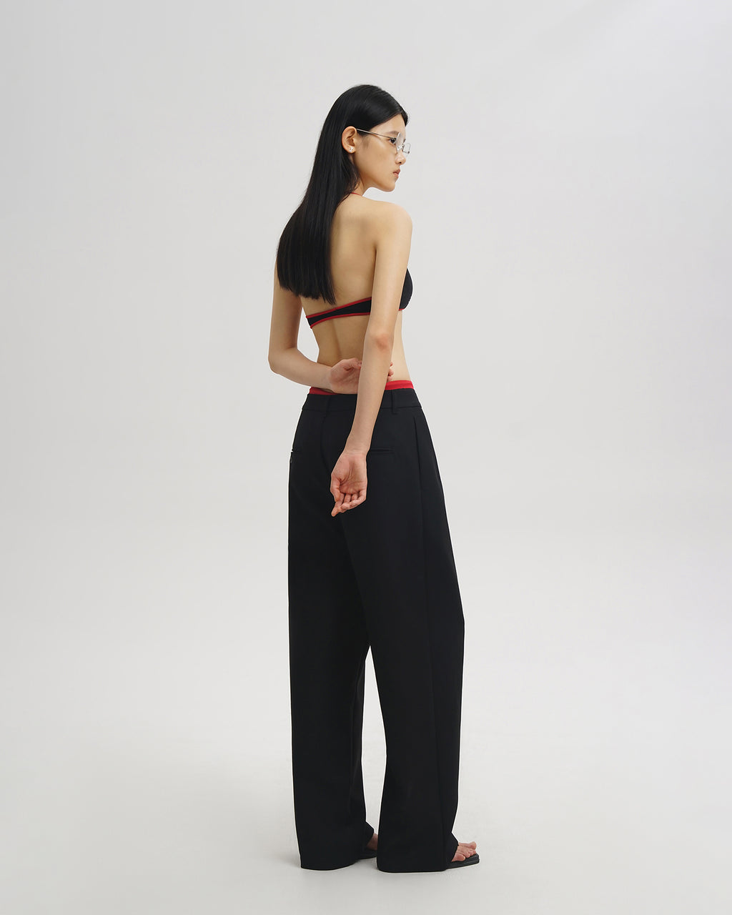 Key Wool Blend Trousers