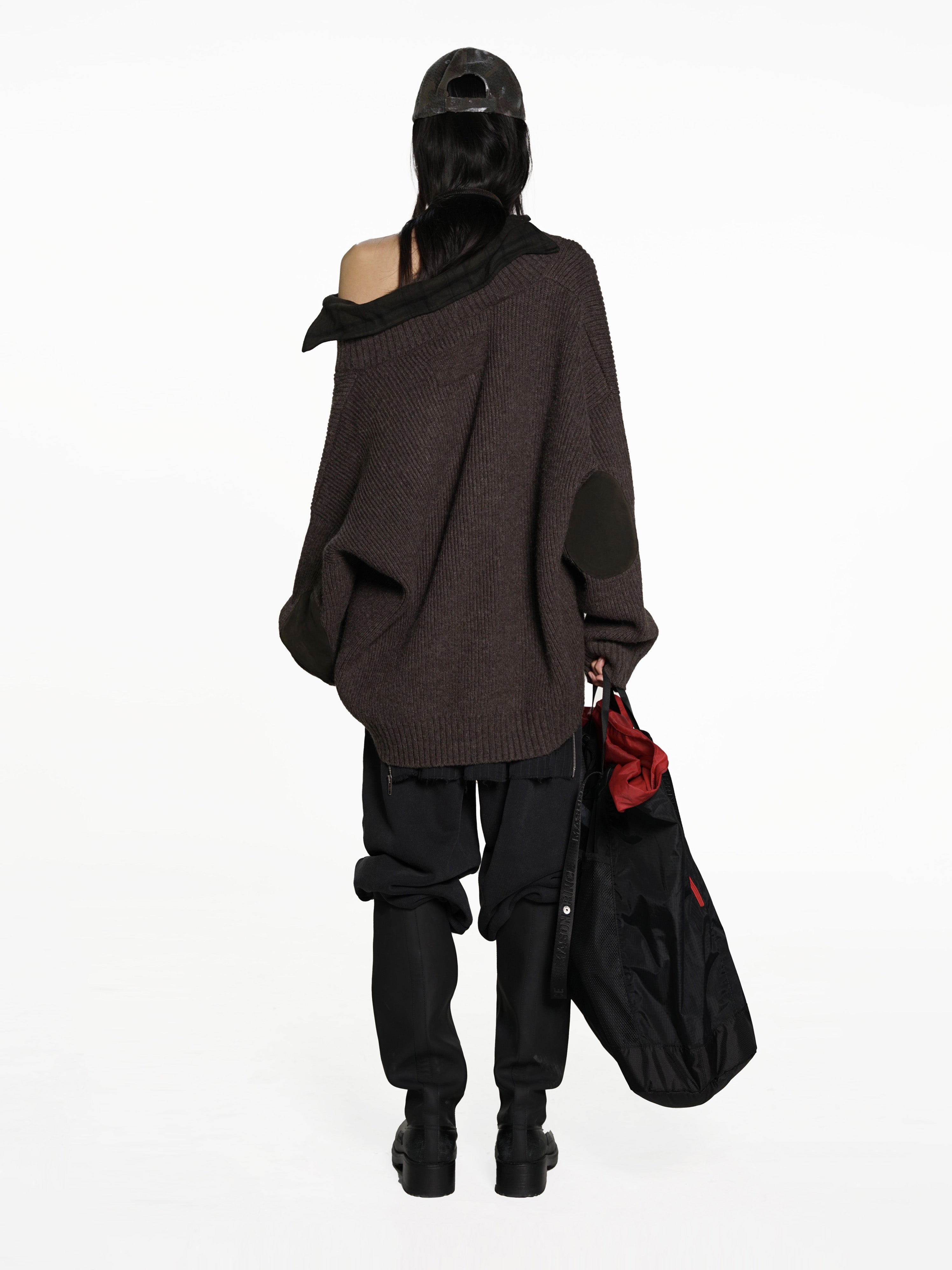 Shirt Wool V-neck Jumper