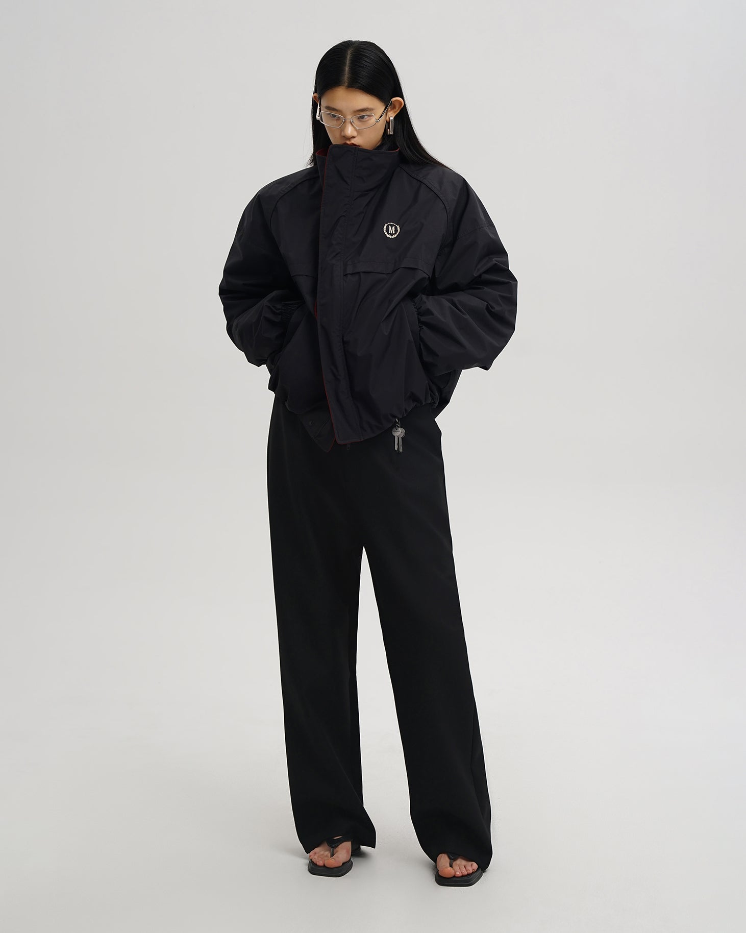 Key Wool Blend Trousers