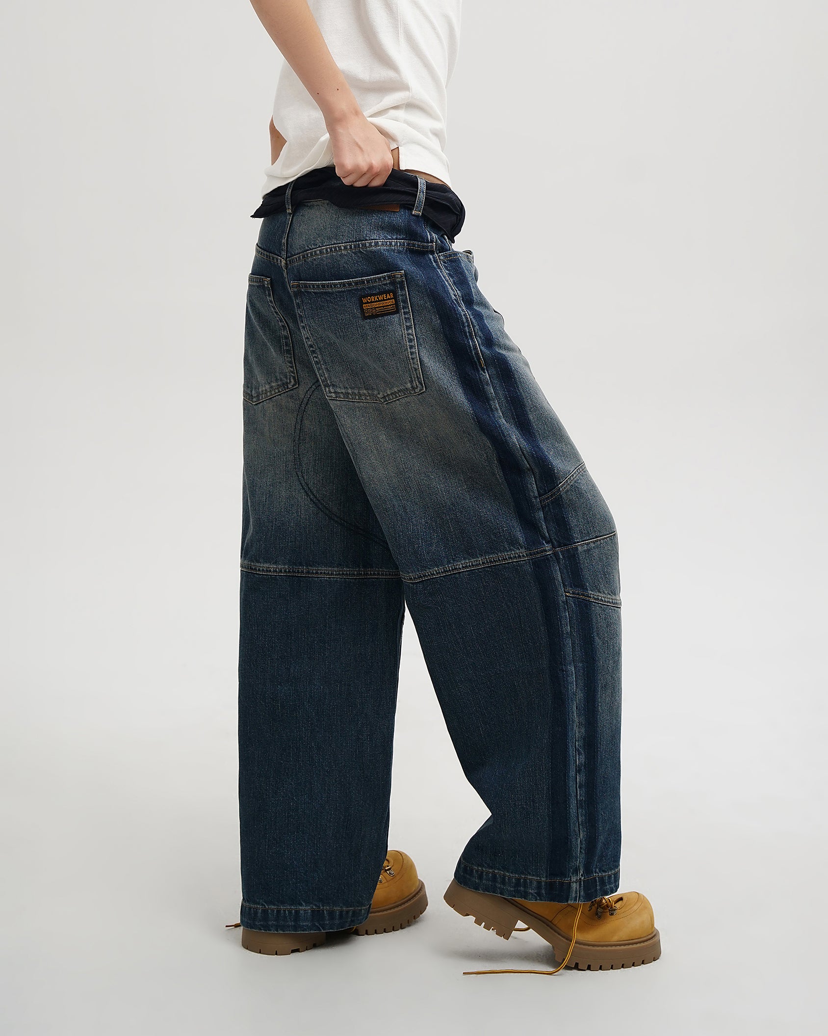 Y2K Washed Blue Denim