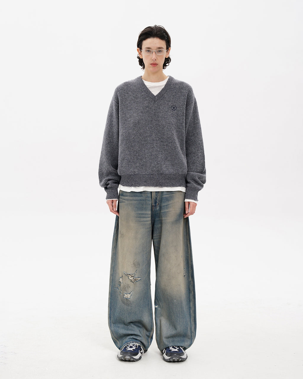 Doubleface Layered Itsuma Wool Knit