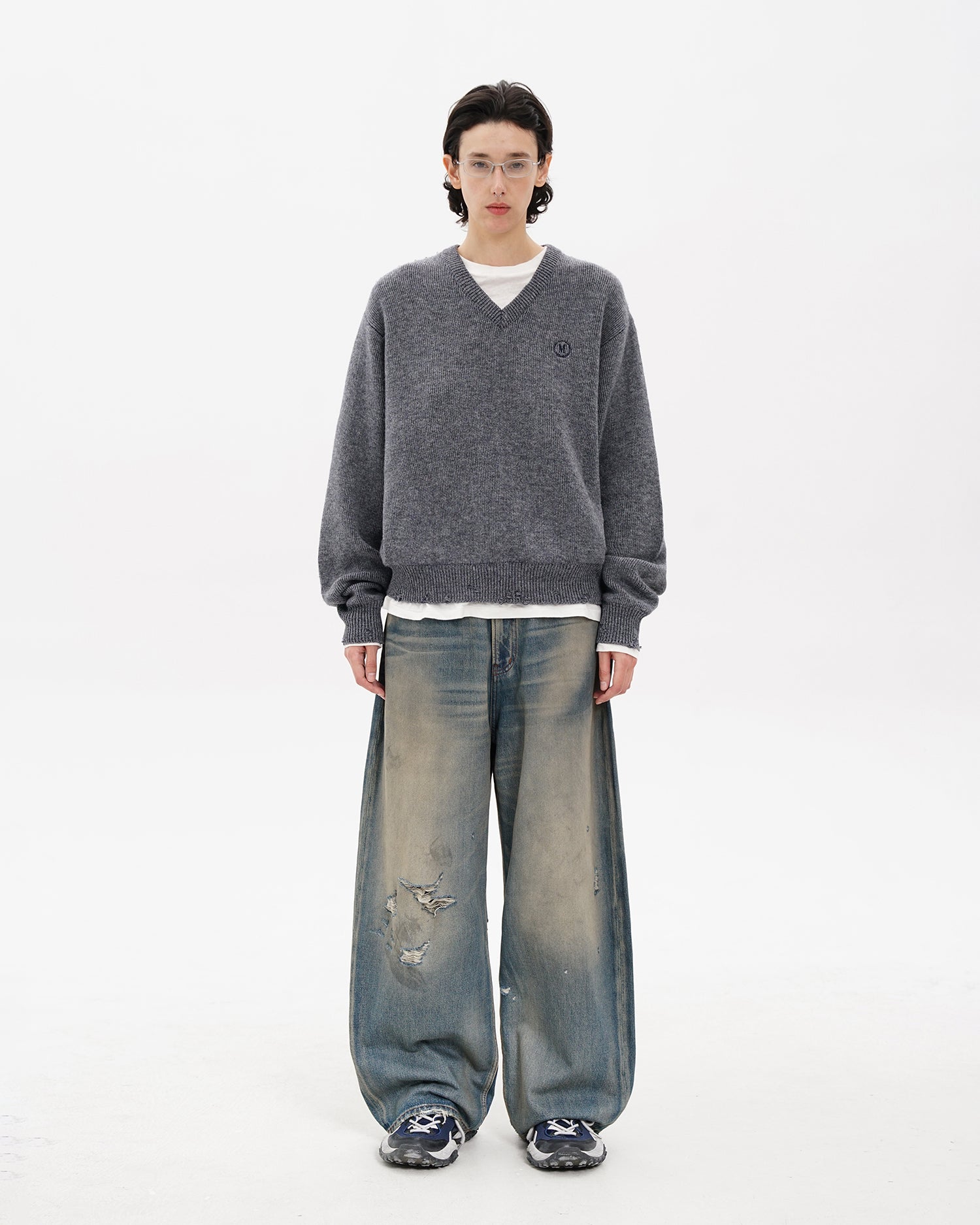 Doubleface Layered Itsuma Wool Knit