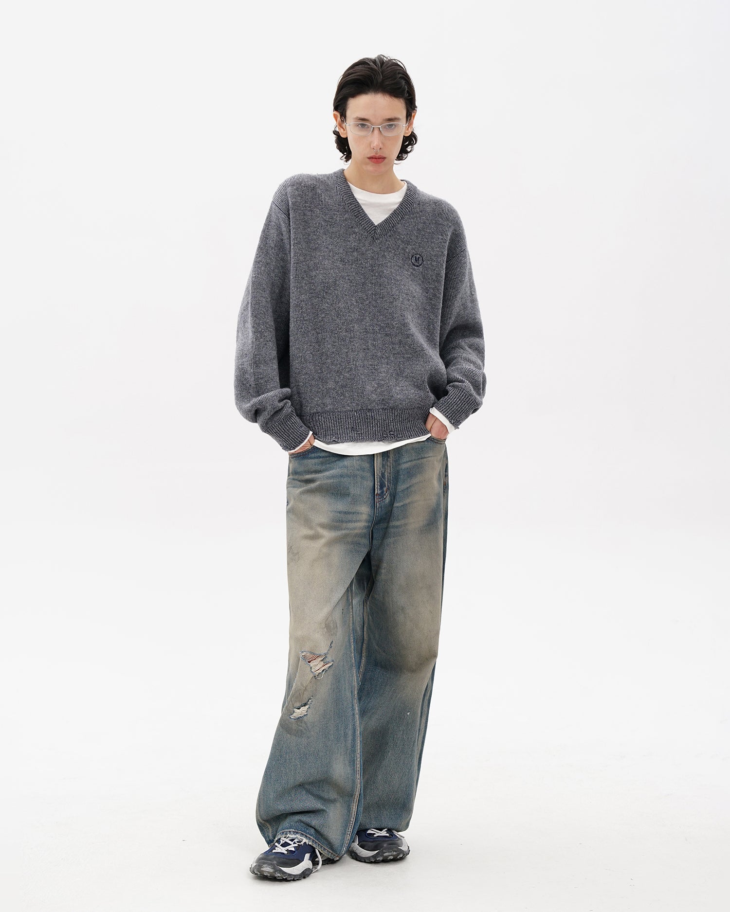 Doubleface Layered Itsuma Wool Knit
