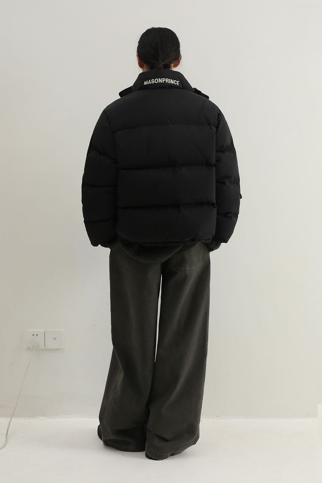 Reversible Camouflage Puffer Jacket