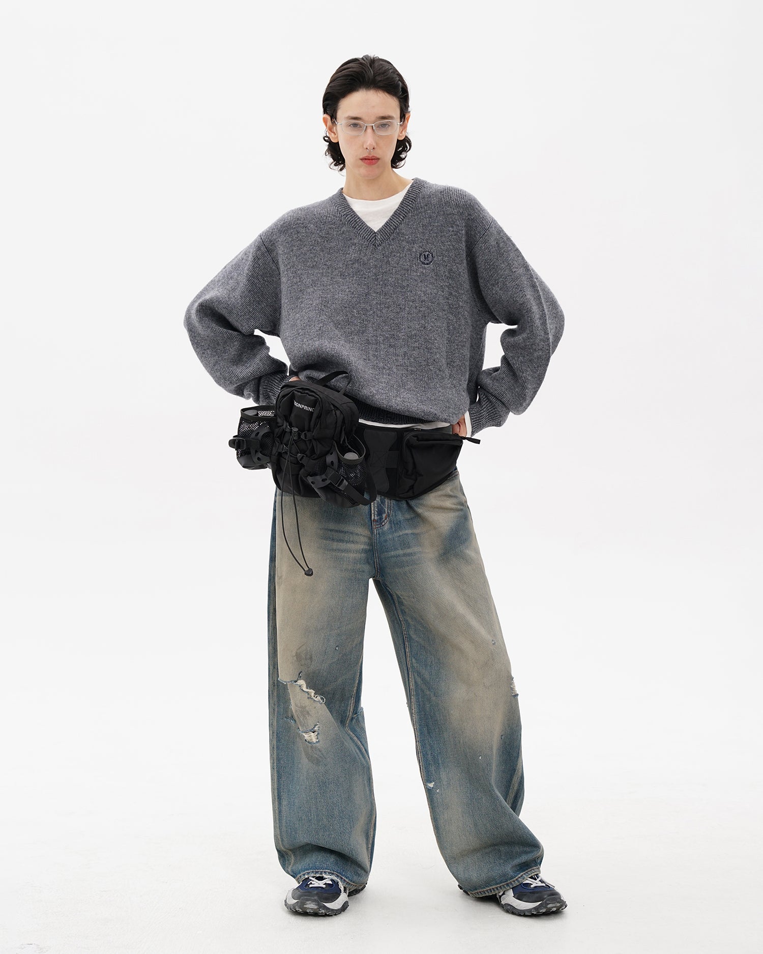 Doubleface Layered Itsuma Wool Knit