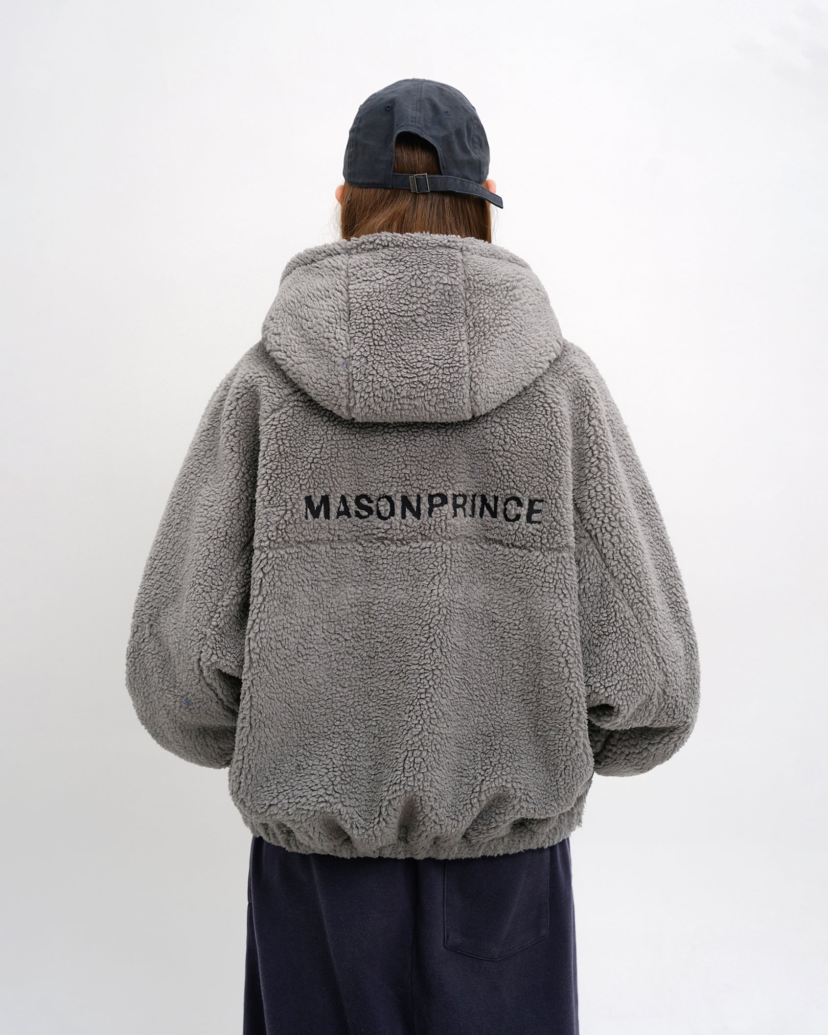 Anti-Static Sherpa Zip Hood Jacket