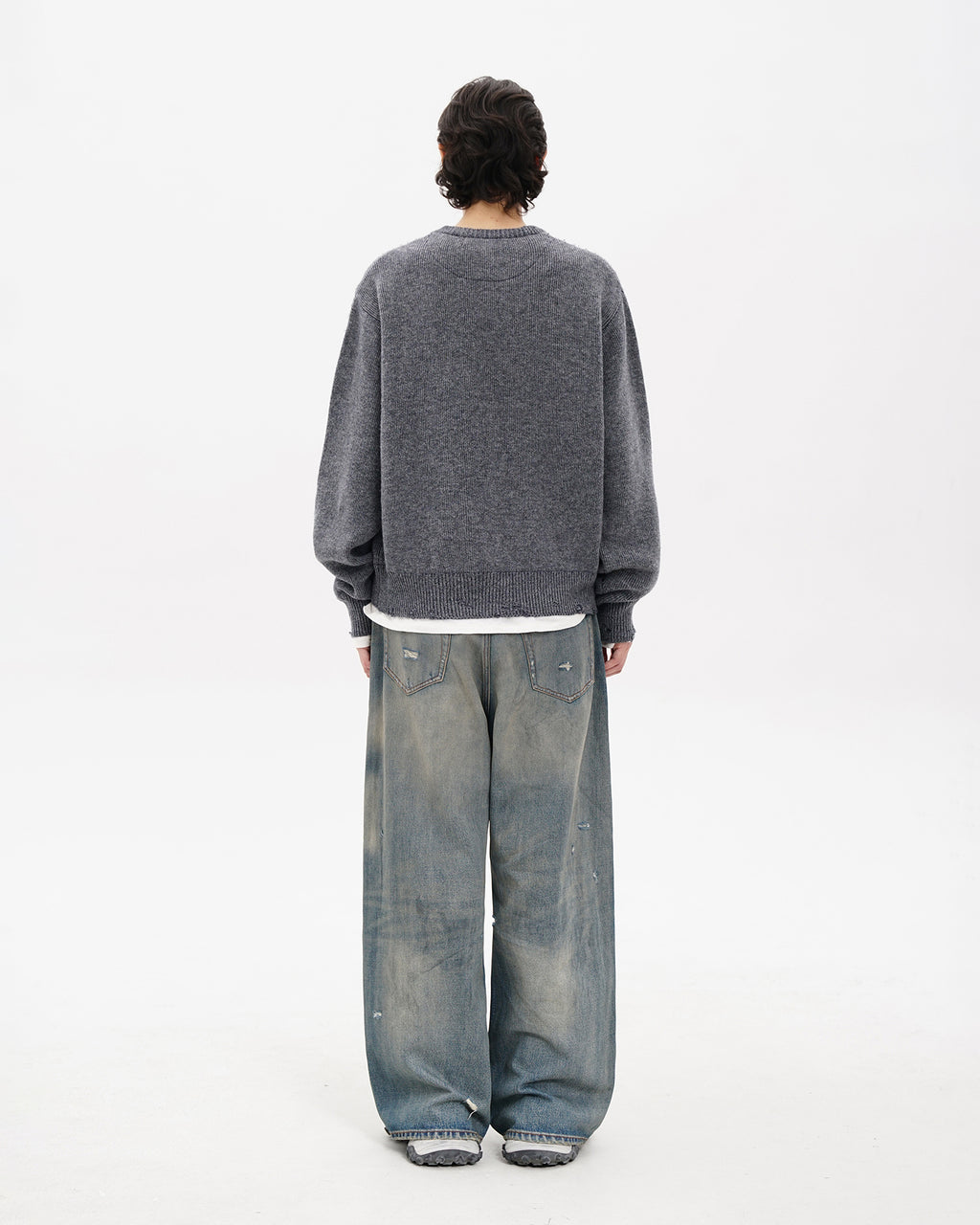 Doubleface Layered Itsuma Wool Knit
