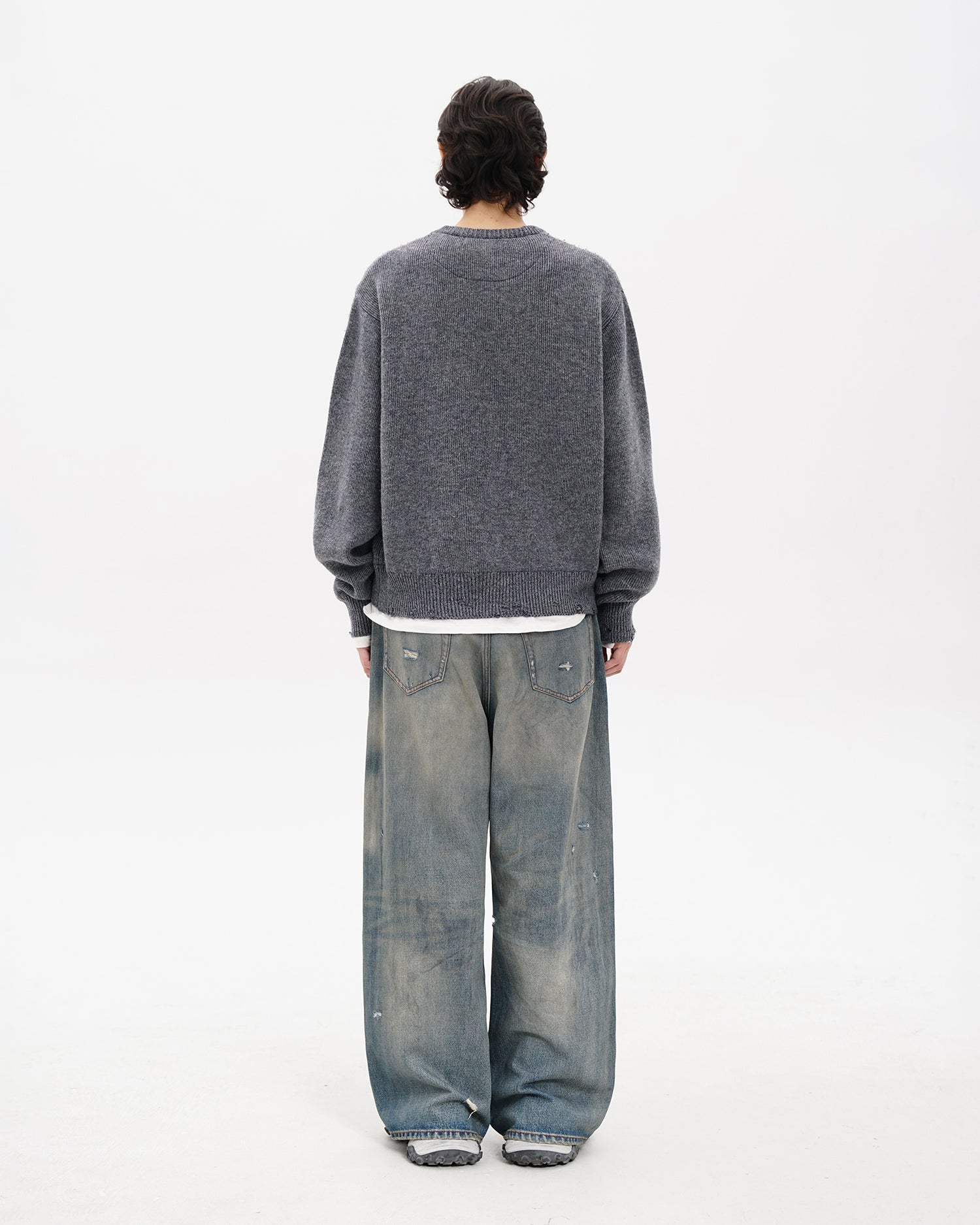 Doubleface Layered Itsuma Wool Knit