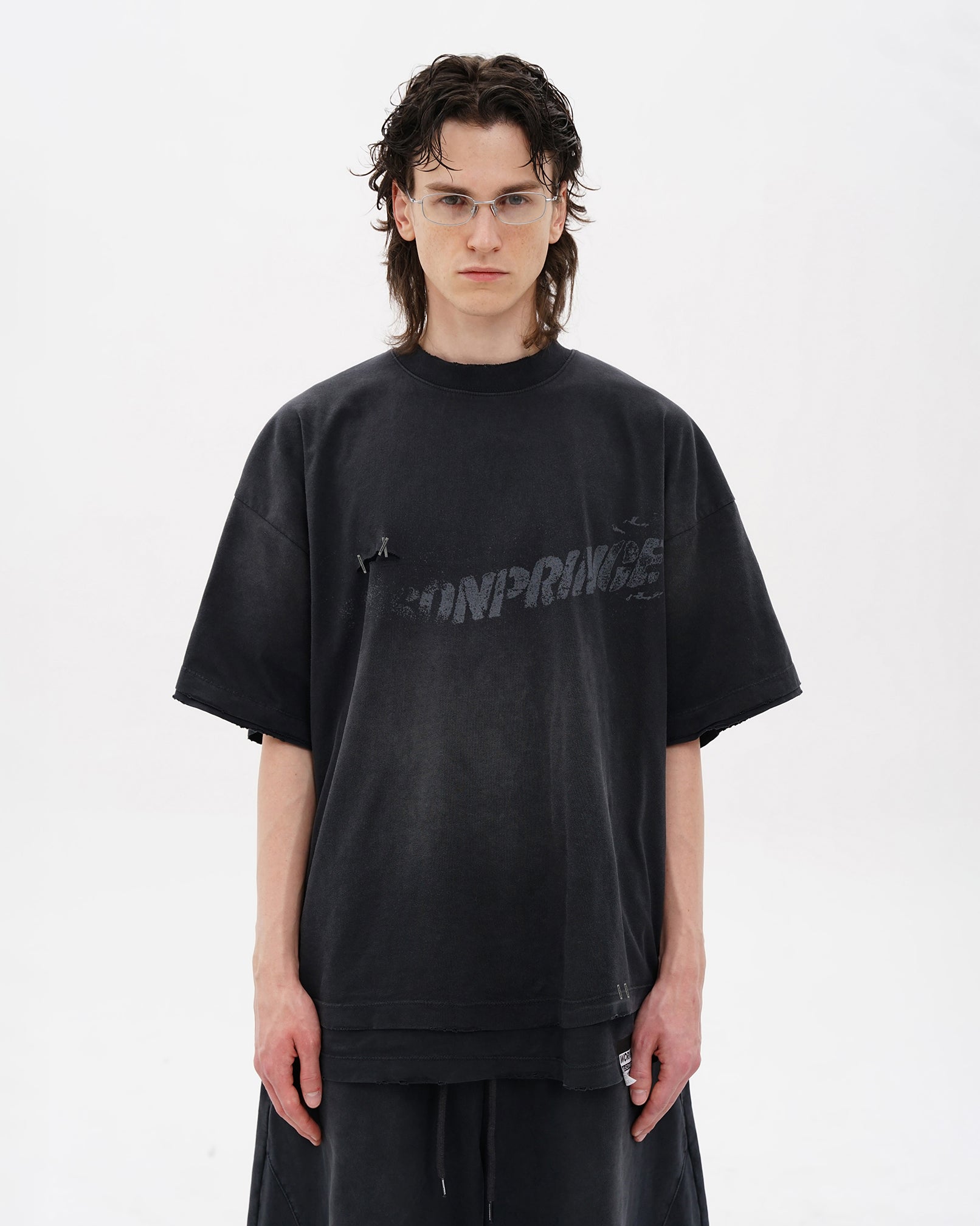 Iron Grey Cocoon Tee