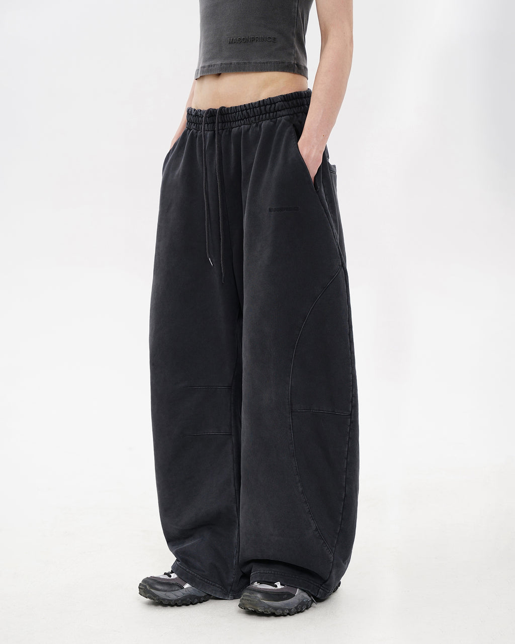 Iron Grey Cocoon Sweatpants