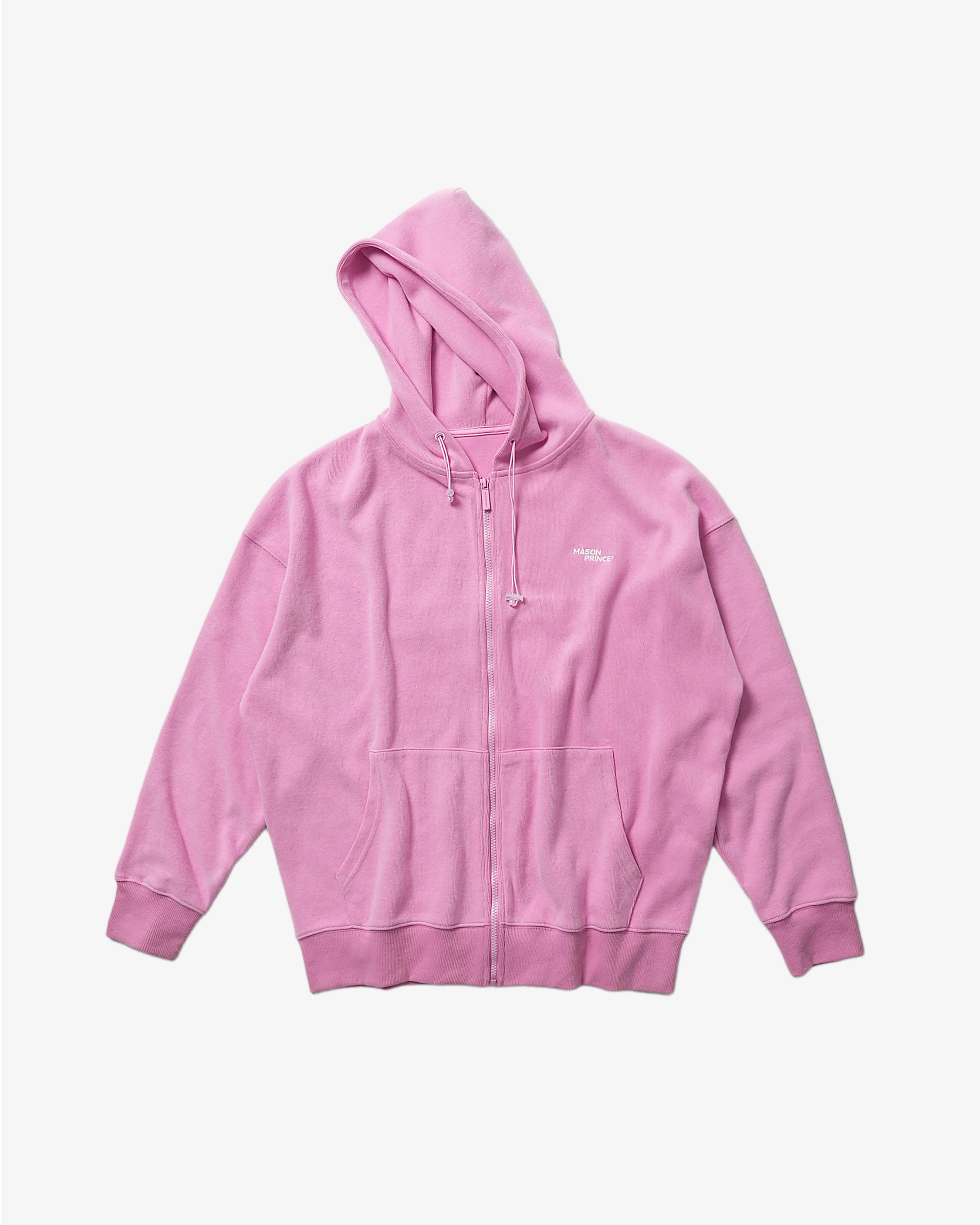 Vintage Oversized Zip Hoodie