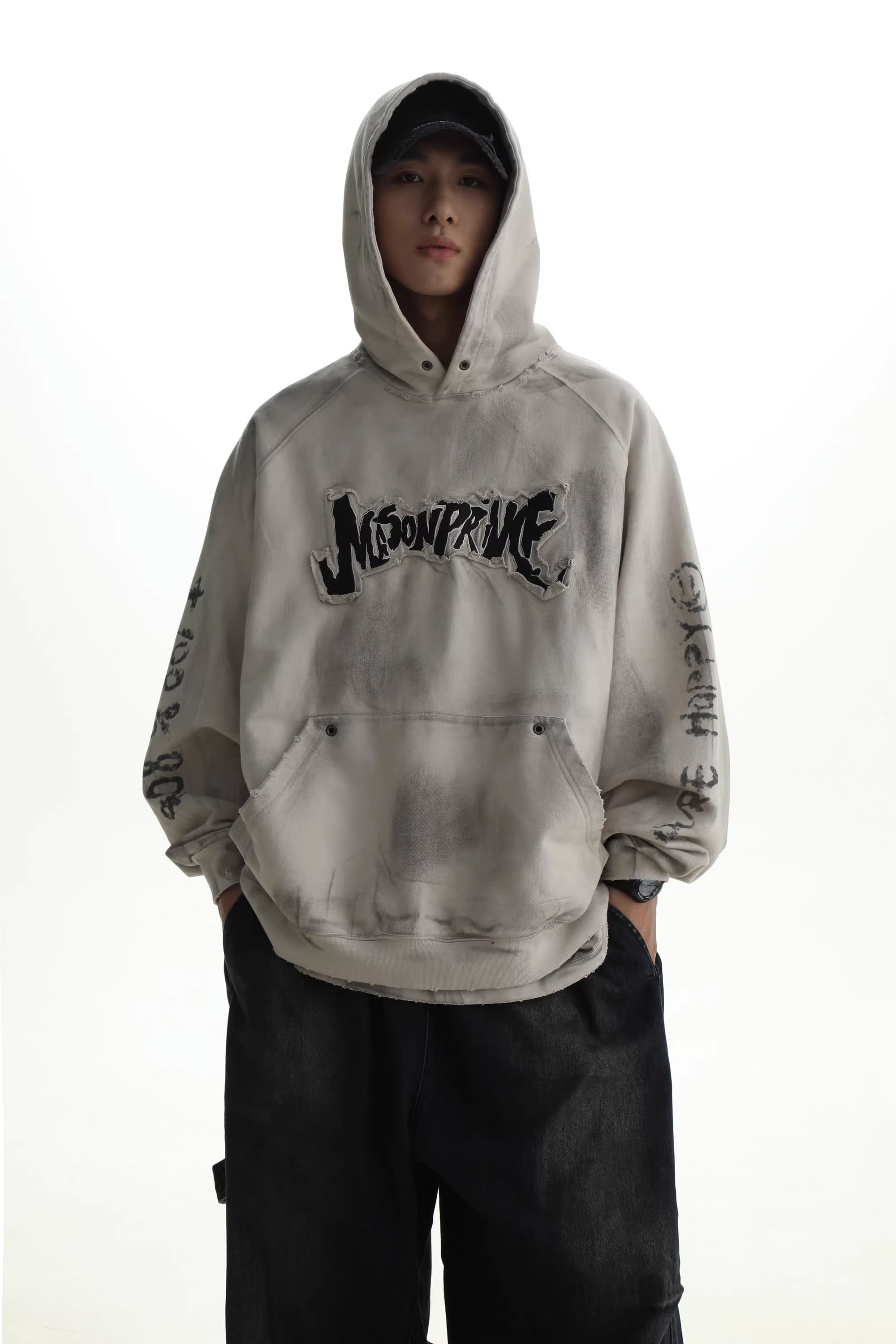 DAICHI KOYAMA × WDS HOODIE / GRAY Quimby Hoodie