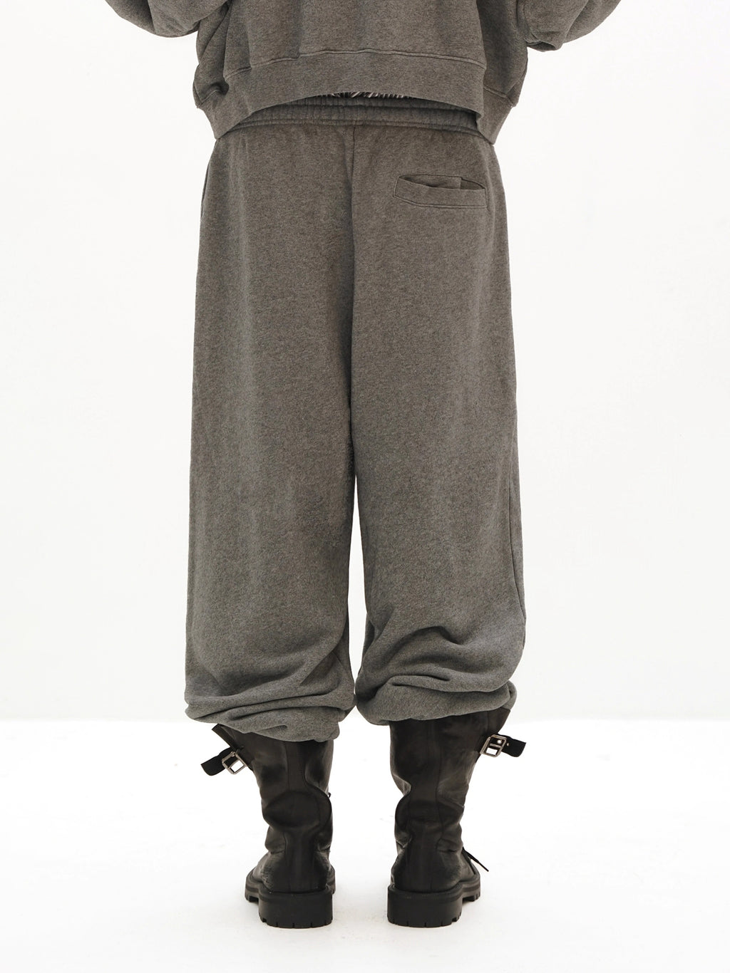 Cloud Texture Heavy Knit Sweatpants