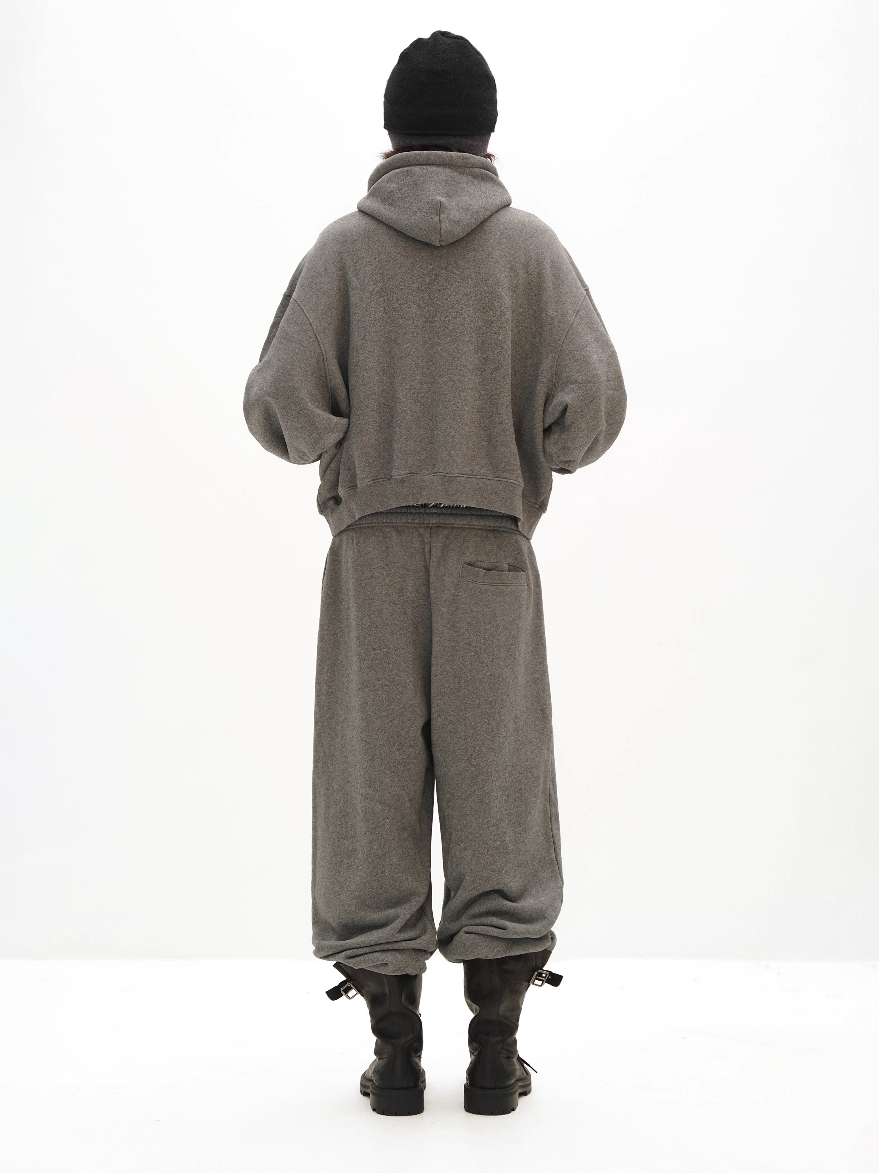 Cloud Texture Heavy Knit Sweatpants