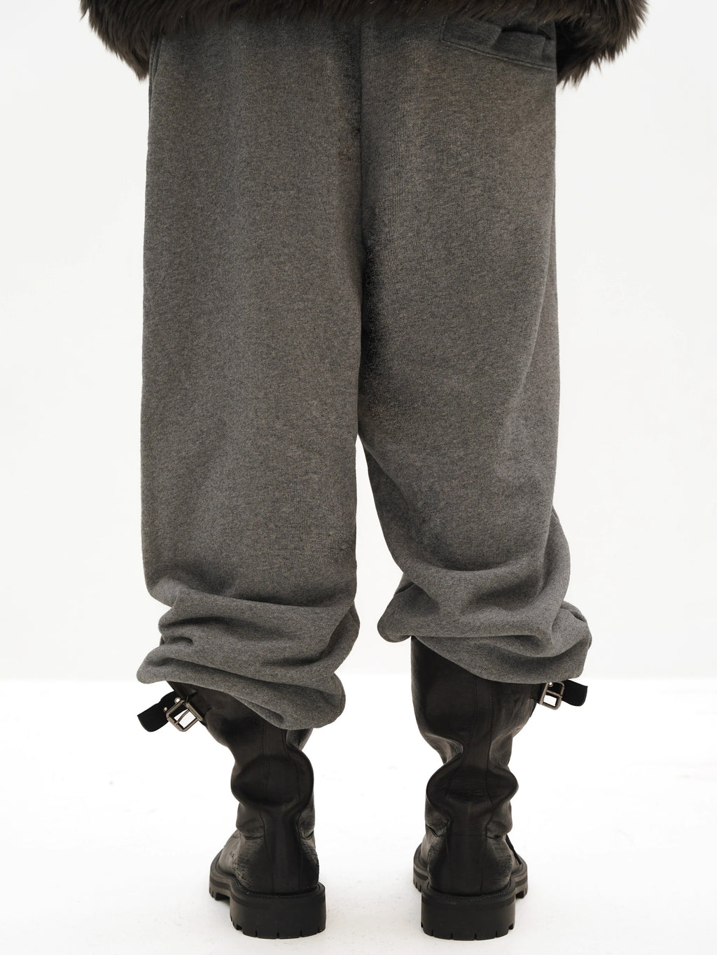 Cloud Texture Heavy Knit Sweatpants